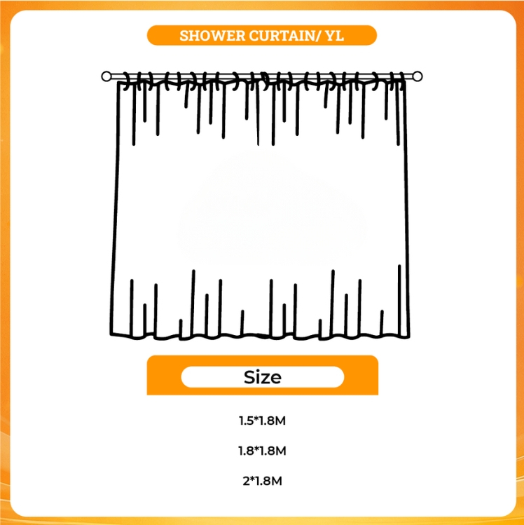 3D shower curtain - Mob Psycho 100 Merch