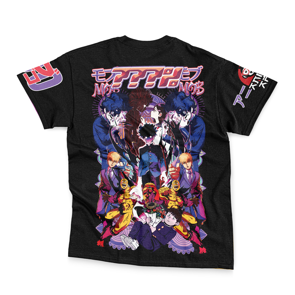 final Streetwear T Shirt Back wrinkly - Mob Psycho 100 Merch