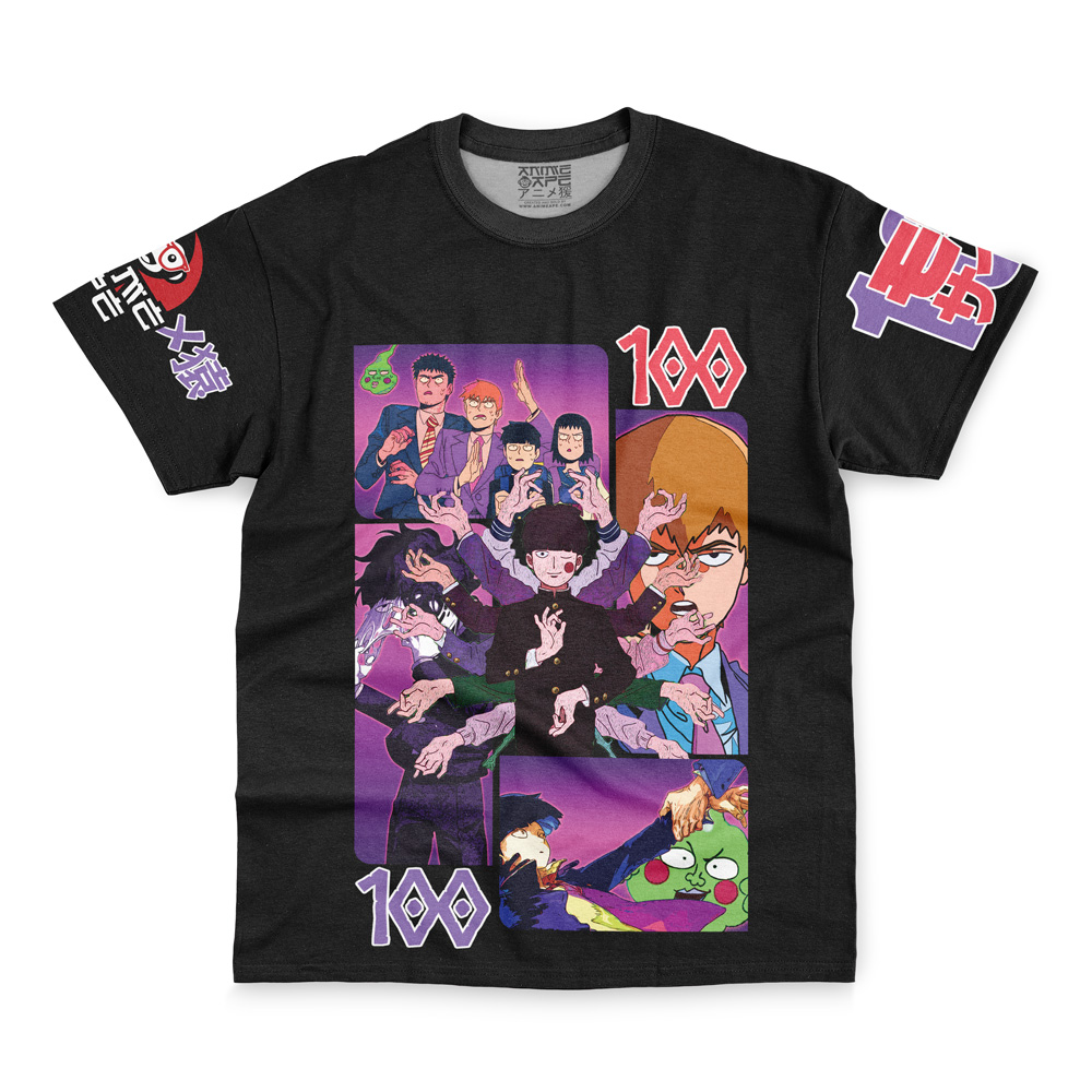 final Streetwear T Shirt Front wrinkly - Mob Psycho 100 Merch