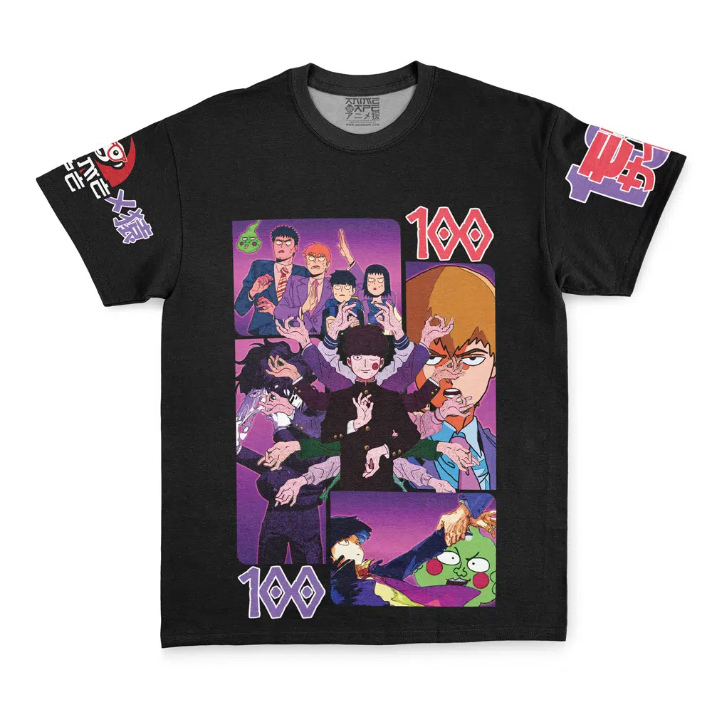 final Streetwear T Shirt Front - Mob Psycho 100 Merch