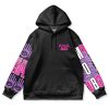 mob Flat Hoodie front - Mob Psycho 100 Merch
