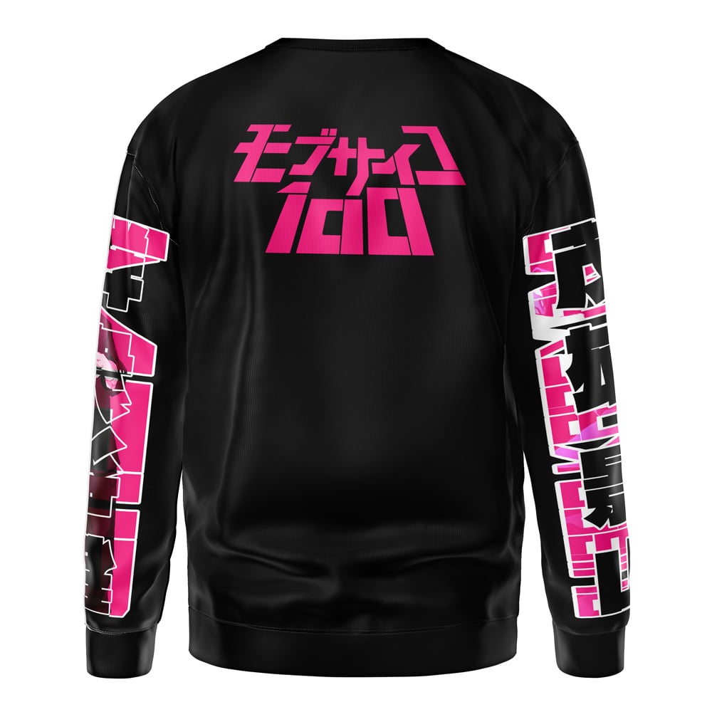mob Sweatshirt back 1 - Mob Psycho 100 Merch