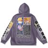 reigen Flat Hoodie back - Mob Psycho 100 Merch
