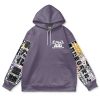 reigen Flat Hoodie front - Mob Psycho 100 Merch