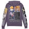 reigen Zip Hoodie Back Mockup - Mob Psycho 100 Merch